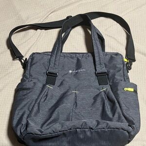Sherpani Gray Wisdom Fitness Tote with Shoulder Strap